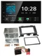 Kenwood Bluetooth MP3 DAB USB 2DIN Car Stereo for Mercedes Sprinter 06 Onwards W906 VW