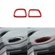 Red Carbon Fiber Side Air Vent Outlet Cover For Honda Ridgeline Passport Pilot
