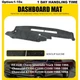 Dash Cover Mat For Chevrolet K1500 K2500 K3500 1988-1994 Gray Dashboard Pad