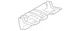 Genuine Volkswagen Mount Plate 5C6-858-687-D