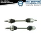 Front CV Axle Shaft Set For 2009-2013 Mazda 6