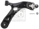 1x Febi Bilstein handlebar, wheel suspension 4806802140 lower front axle right for A