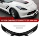 Front Bumper Lower Lip Splitter 2014-2019 Corvette C7 Z06 Z51 Gloss Black