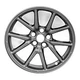 2018 Tesla 3 18" Silver OEM Factory Wheel Rim 104422100B