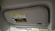 19-25 Toyota RAV4 Left Driver Sun Visor Assembly (Gray 20)