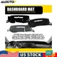 Dash Mat Protector Black Gray for Chevy Silverado 1500 2007-2013 GMC Sierra 1500