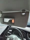 19-21 INFINITI QX50 Driver Left Sun Visor Illuminated GRAY CLOTH 