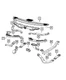 Genuine Mopar Defroster Grille 5UT44DX9AA