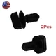 2 Pcs Battery & Filter Cover Fixing Screws Black for 1995-05 Porsche 911 3.6L H6