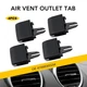 4X Front AC Air Vent Vent Outlet Tab Clips For 2012-15 Mercedes-Benz ML350 ML550