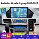 8-Core 4+64GB For Honda Odyssey 2011-2017 Car Stereo Radio Head Unit Android 14