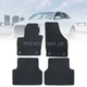 For 2011 2012 2013 2014 2015-2018 Audi Q3 Front & Rear Floor Mats Carpet Black