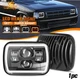 Z-Beam 180W 7x6 5x7 LED Headlight Halo Blub For Mazda Pickup B2000 B2200 1986-93