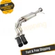 aFe 49-43071-B Rebel Catback Exhaust for 2010-2014 Ford F-150 SVT Raptor V8 6.2L