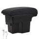 YJYWZH Car Armrest Storage Box for KIA Soul Models 2014-2019, Double-Layer Ce...