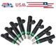 8Pcs Fuel Injectors OE 7525721 For 2004-2010 BMW X5,745Li/i,645Ci,545i