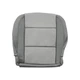 2005 - 2015 For Nissan Armada Titan Driver Bottom Leather Seat Cover 2 tone Gray