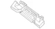 Genuine Nissan Windshield Defroster Nozzle 27815-3SG0A