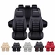 For Toyota RAV4 Car Seat Cover Full Set Leather 5-Seats Front Rear Protector