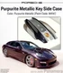 Genuine PORSCHE Cayenne Panamera Key Cover Purpurite Metallic 971044801M4W-L