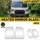 Left Right Upper/Lower Side View Mirror Glass For 2015-2022 Ford Transit 250 350