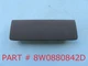 17 18 19 AUDI A4 FRONT RIGHT PASSENGER SIDE LOWER COVER BLACK USED 8W0880842D