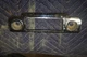 1946 1947 1948 Oldsmobile Radio Bezel -Part # 418584, this has light pit marks.