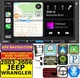 03-06 JEEP WRANGLER TJ GPS NAVIGATION SYSTEM APPLE CARPLAY ANDROID AUTO STEREO