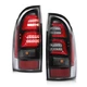 Fit For 2005-2015 Toyota Tacoma Red LED Tube Tail Lights Brake Lamps Assembly