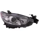 Headlights Right Passenger CAPA Certified For 2014-2020 Mazda 6 Sedan Halogen
