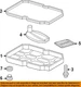 MERCEDES OEM 96-18 C230 Transmission Components-Trans Pan Gasket 1402710080