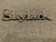 1968 - 72 Buick Skylark QUARTER PANEL EMBLEM # 7736039