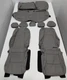 For Toyota C-HR LE XLE Premium 2018-2022 Gray Leather Seat Covers SA112
