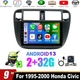 9" Android 13.0  Wireless Carplay Stereo Radio GPS FM For 1995-2000 Honda Civic