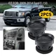 Black Dash Louver AC Air Vent 2Pc Heater For 2009-2014 Ford F-150 2013 2012