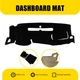Custom Dashboard Cover for 2007-2013 Chevy Silverado 1500 Dash Mat Pad Black