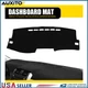 Black Dash Pad Cover Mat Carpet For Toyota Corolla 2009-13 Dashboard Anti-Glare