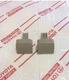 *NEW LEXUS GX470 GRIP ASSIST BACK DOOR HANDLE CLIP PLUG OEM 03-09 BEIGE TAN 2 PC