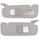 2x Sun Visors with Mirror Left & Right Fits Hyundai Veloster 1.6L l4 GAS DOHC