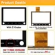 For Mitsubishi Outlander 8"Touch-Screen Glass Digitizer Radio 8740A130 8740A040#