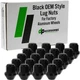 Black Lug Nuts | 2020-2026 Jeep Gladiator | Factory Wheels
