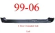 99 06 Left X-Cab X-Rocker For Extended Cab Trucks, Chevy, GMC, 4 Door 0856-105