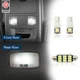 Fit Toyota Tacoma 2005-2015 Interior Dome Lights White LED Map Light Bulbs 3Pcs 