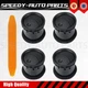 4 Black Dashboard AC Heater Air Vent HVAC Vent Duct fit for FORD F150 2004~2008