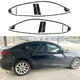 Glossy Black Chrome Delete Window Trims For Mazda 3 BM 2014-2019