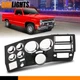 Dash Bezel W/ A/c W/ Lower Column Cover Fit For Chevy Gmc 1981 1982 1983 Truck