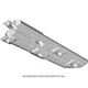 Genuine GM Passenger Side Underbody Front Air Deflector 23363172