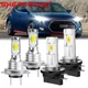FOR Hyundai Veloster 2013-2017 H7+H11B LED Headlight High Low Beam White Bulbs