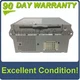 Infiniti Radio Receiver Block Single CD Player BOSE Navigation System Stereo OEM