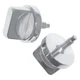Interior Windshield Knobs Chrome for Jeep CJ5 CJ7 CJ8  1976-1986  Crown RT26028